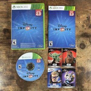 Disney Infinity 2.0 Edition (Xbox 360) [CIB] COMPLETE & TESTED + 4 CARDS